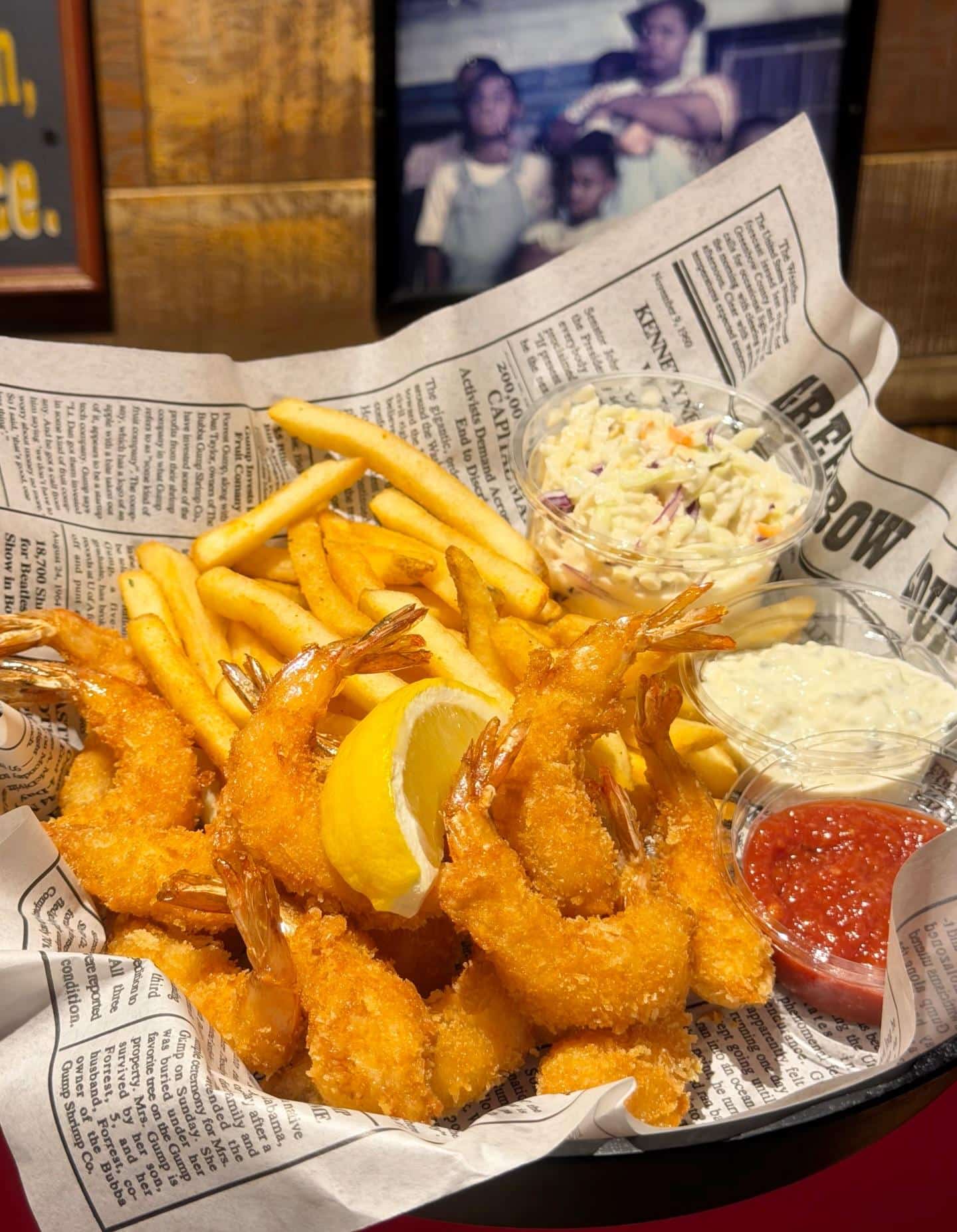 MAMA BLUE’S SOUTHERN CHARMED FRIED SHRIMP🍤